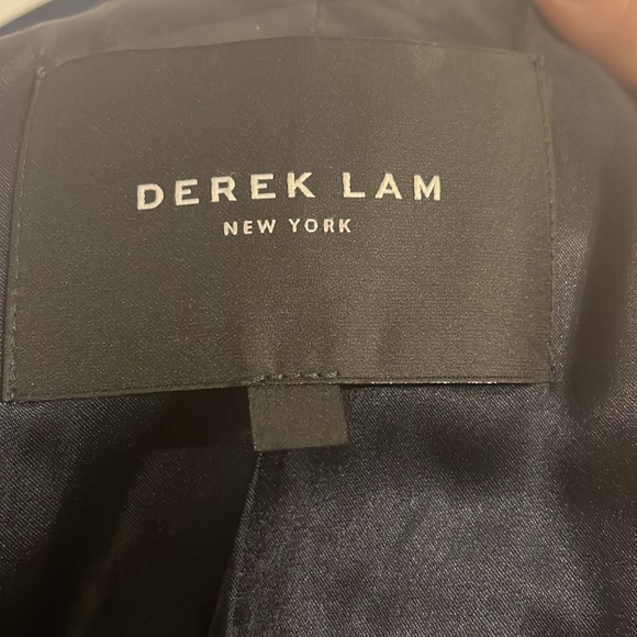 Derek Lam 2016 Fall RTW Collection Double Breasted Jacket with Fur Pockets sz 4 - Picture 10 of 14